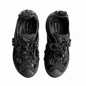 Simone Rocha Trail Break 2 M8 w10 Black Embellished Sneakers